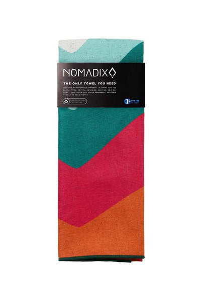 Nomadix Towel Melt Green Pink