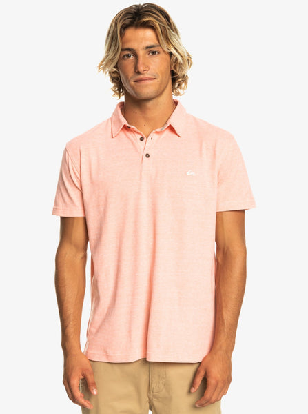Quiksilver Mens Knit Sunset Cruise Short Sleeve Polo