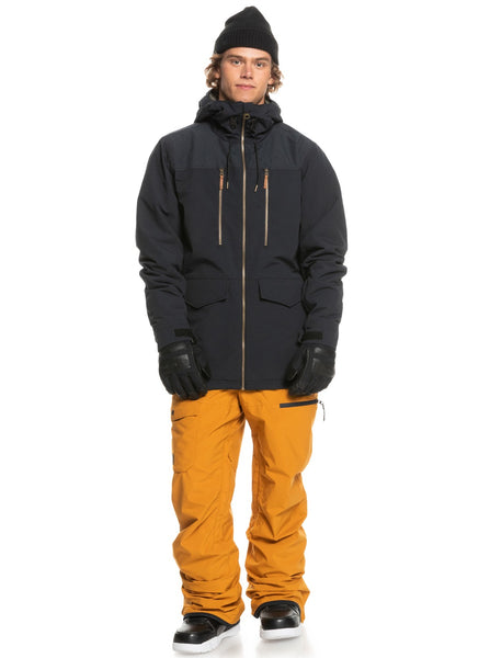 Quiksilver Mens Snow Jacket Fairbanks Insulated