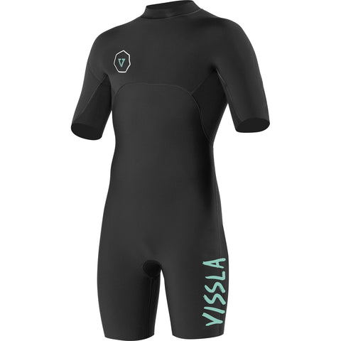 Vissla Boys Wetsuits 7 Seas 2/2mm Spring Suit Back Zip