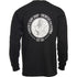 Hansen Mens Shirt Skeleton Surfer Long Sleeve