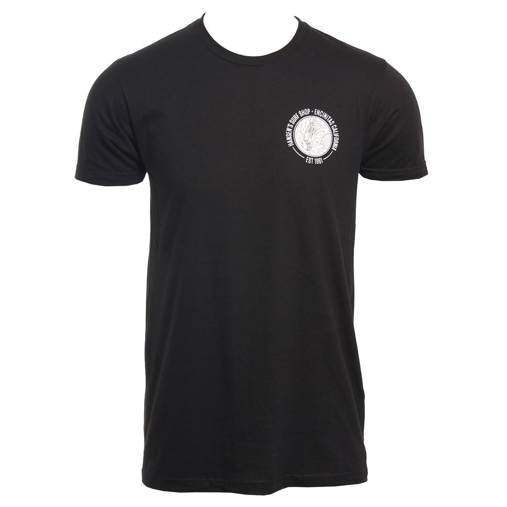 Hansen Mens Shirt Skeleton Surfer