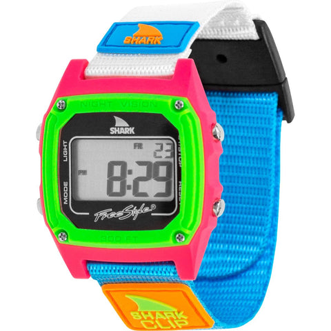 Freestyle Watch Shark Clip Black/Neon