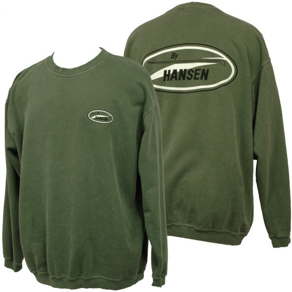 Hansen Mens Sweatshirt Original Logo Crew