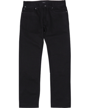 RVCA Mens Pants  Week-end Relaxed Fit Denim Jeans
