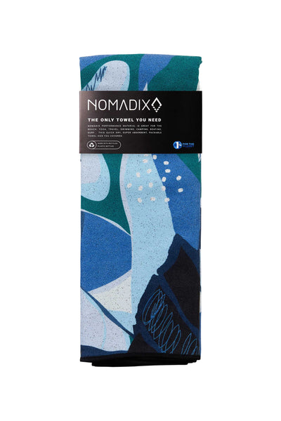 Nomadix Towel Monstera Blue