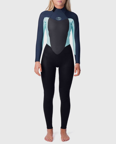 Rip Curl Womens Wetsuit Omega Back Zip 3/2 Fullsuit