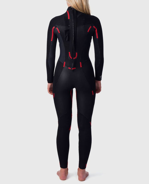 Rip Curl Womens Wetsuit Omega Back Zip 3/2 Fullsuit