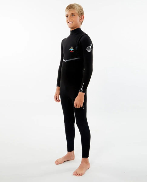 Rip Curl Junior Wetsuit Flashbomb 4/3mm Chest Zip Fullsuit