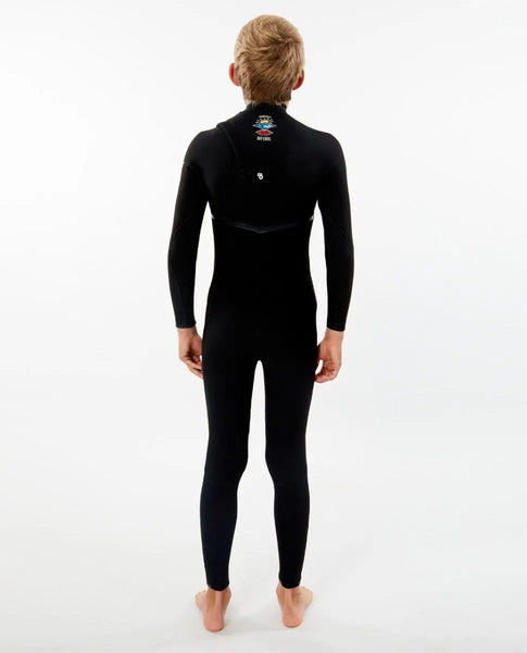 Rip Curl Junior Wetsuit Flashbomb 4/3mm Chest Zip Fullsuit