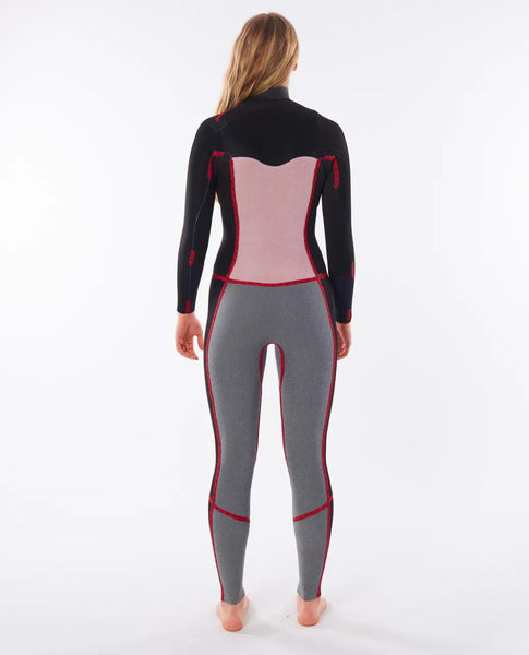 Rip Curl Womens Wetsuit Dawn Patrol 4/3mm Chest Zip Fullsuit