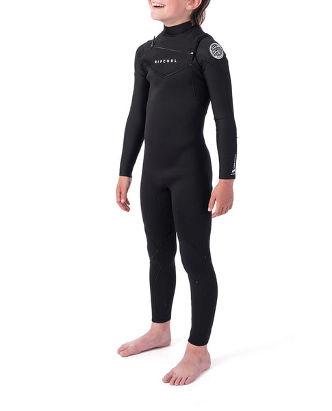 Rip Curl Youth Wetsuit Dawn Patrol 3/2 Chest Zip Wetsuit
