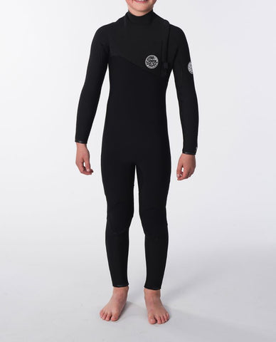 Rip Curl Youth Wetsuit Flashbomb Zip Free 3/2mm Fullsuit