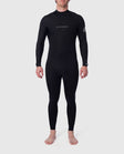 Rip Curl Mens Wetsuit Dawn Patrol Plus Back Zip 4/3mm Fullsuit