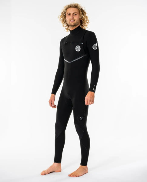 Rip Curl Mens Wetsuit E-Bomb 4/3 Chest Zip Full Suit