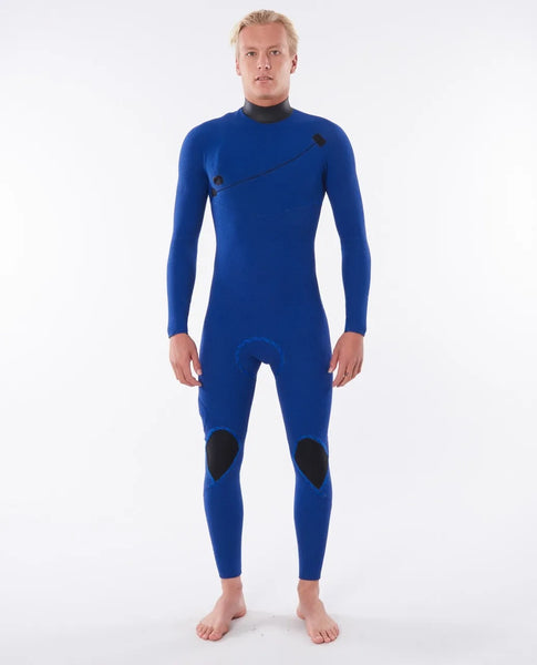 Rip Curl Mens Wetsuit E-Bomb 4/3 Chest Zip Full Suit