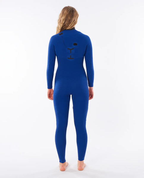 Rip Curl Womens Wetsuit Women's E-Bomb 4/3mm Zip Free Fullsuit