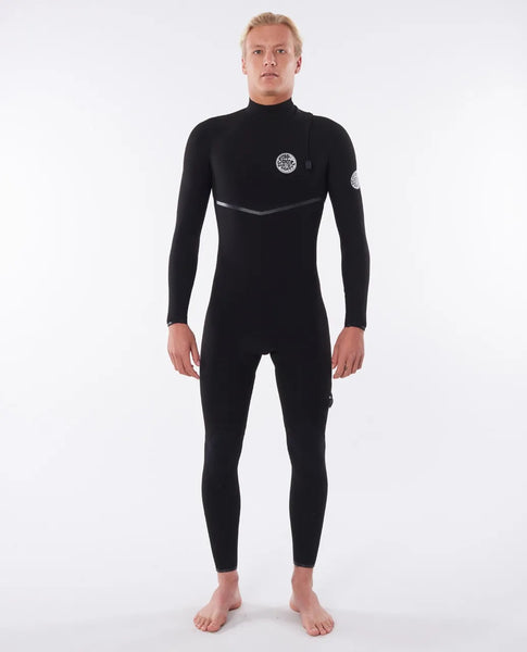 Rip Curl Mens Wetsuit E-Bomb 3/2mm Zip Free Fullsuit